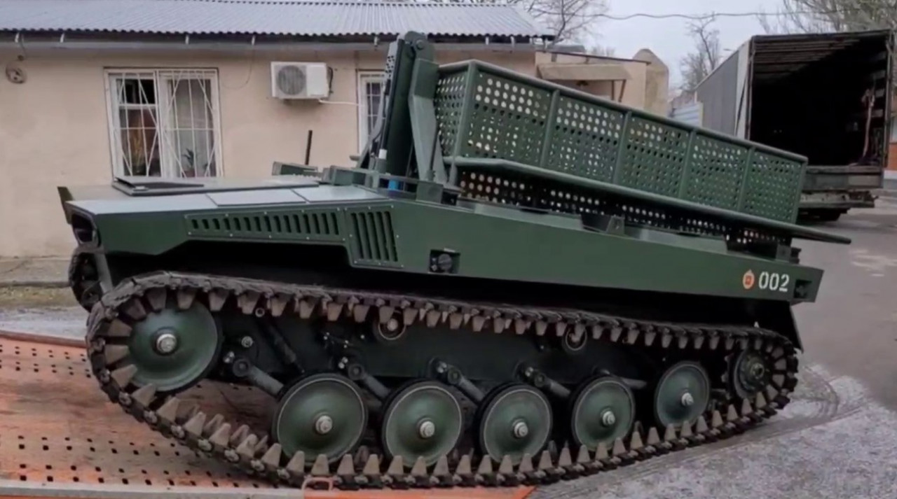 Роботы «Маркер» прибыли в Донбасс – Рогозин