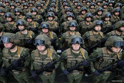 Белорусская армия отражает внезапную угрозу