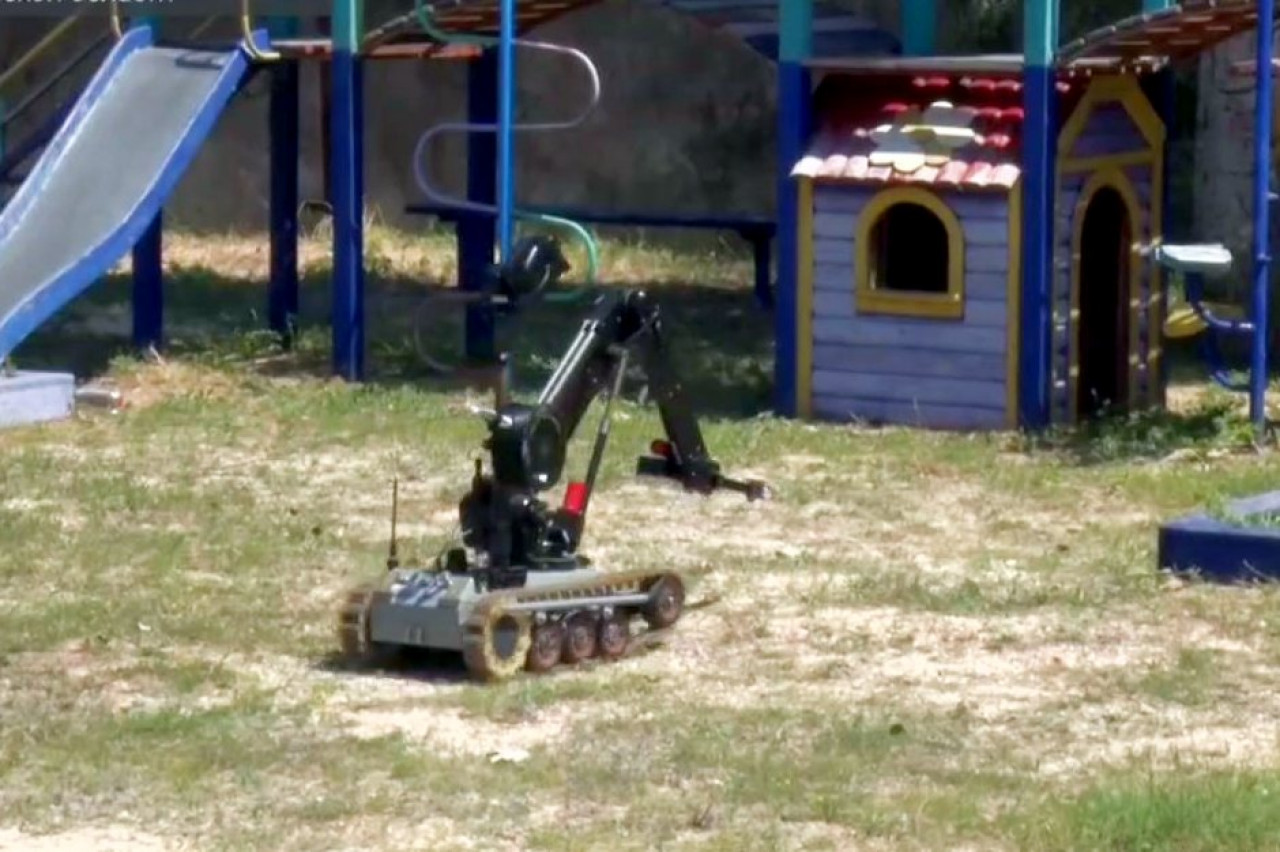 На детской площадке в Херсонской области заложили килограммовую взрывчатку