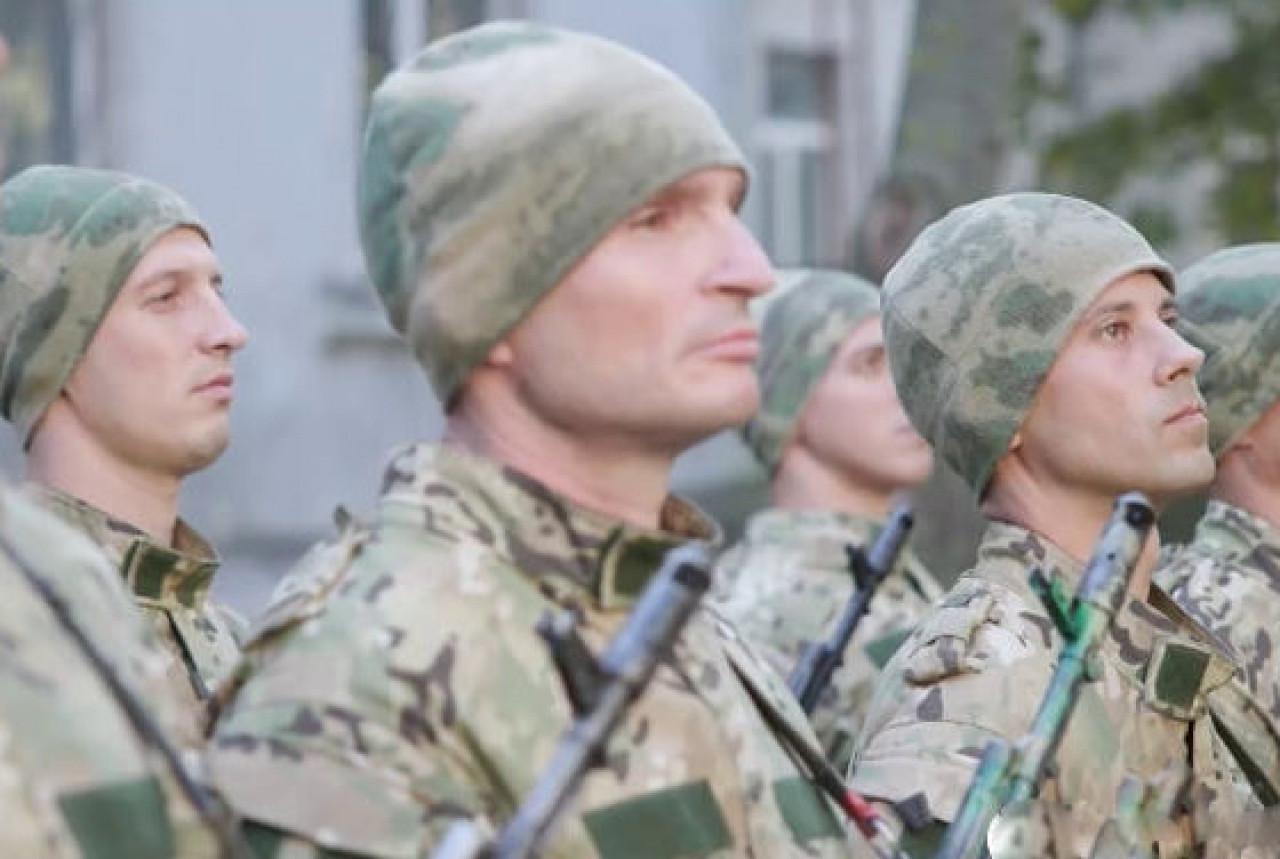 Украинские солдаты в Запорожье присягнули на верность России