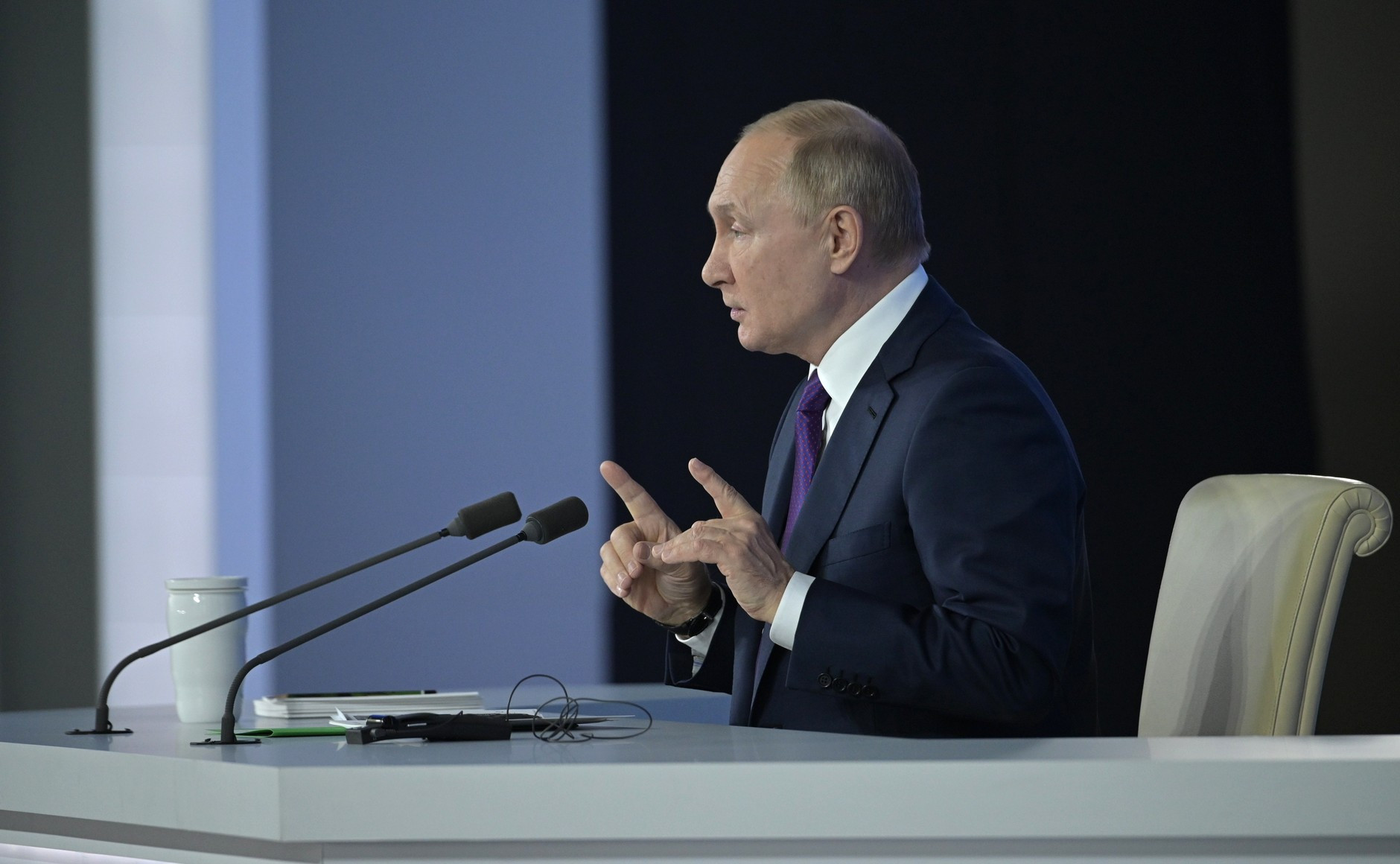 Путин заявил о создании «санитарной зоны» для защиты приграничных регионов от обстрелов