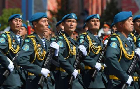Казахская банда воюет на Украине