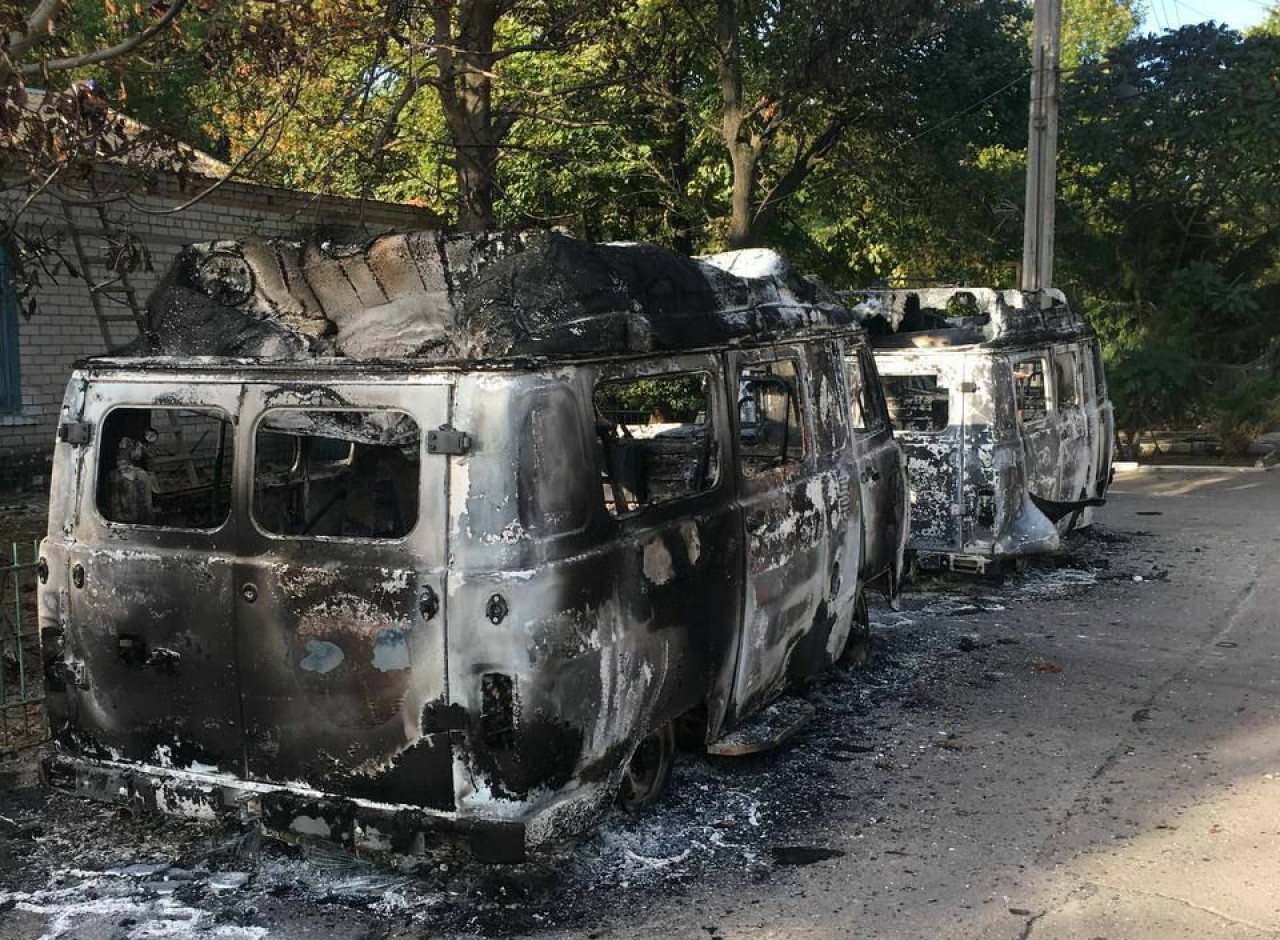 ВСУ обстреляли две больницы в Херсонской области – уничтожены все машины скорой помощи