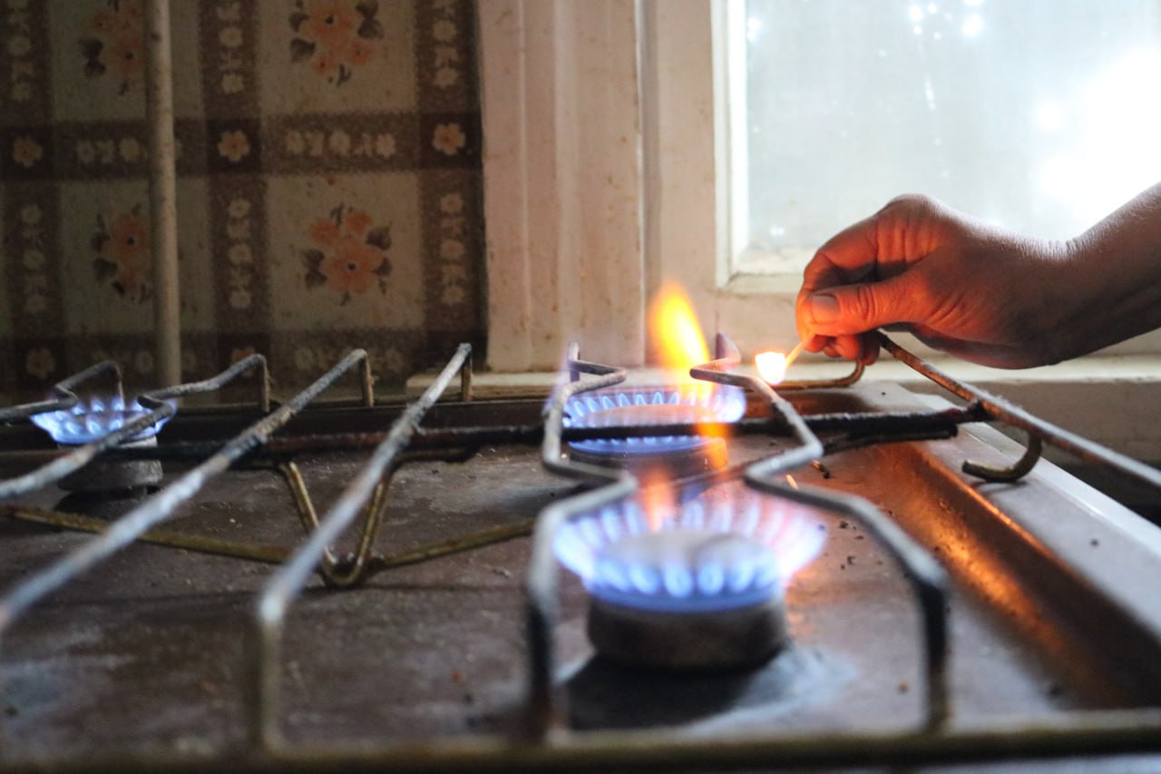 Спустя год после освобождения в поселке Метелкино в ЛНР начали подавать газ в дома