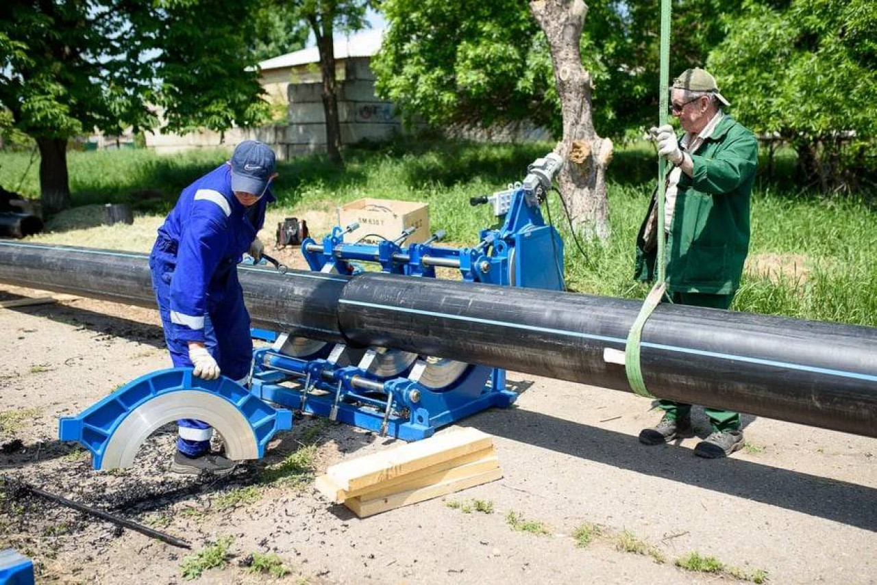 Военные РФ начали стройку водовода из Ростовской области в Донбасс