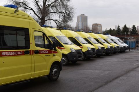 Пушилин обновил автопарк станций скорой помощи в ДНР