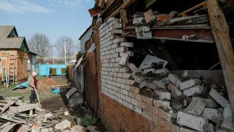 Украинский обстрел повредил четыре дома в Белгородской области