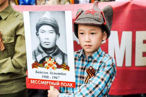 В столице Казахстана запретили шествие «Бессмертного полка»